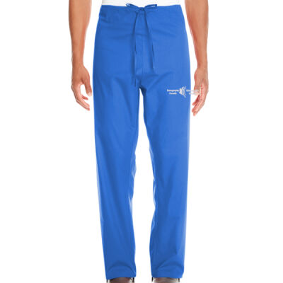 Harriton Unisex Bilingual Emblem Embroidered Scrub Pants Thumbnail